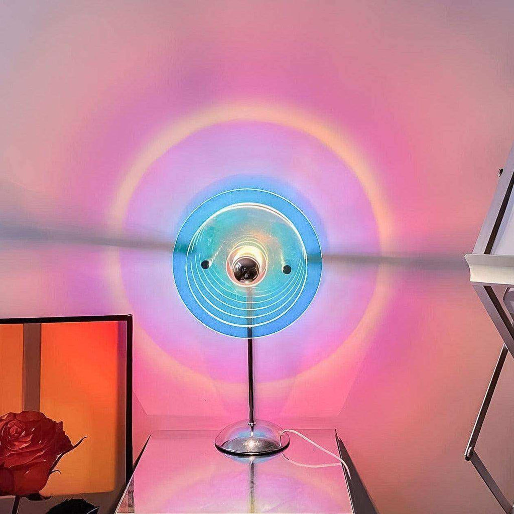 Sunset Table Lamp with Dimming and Color Control