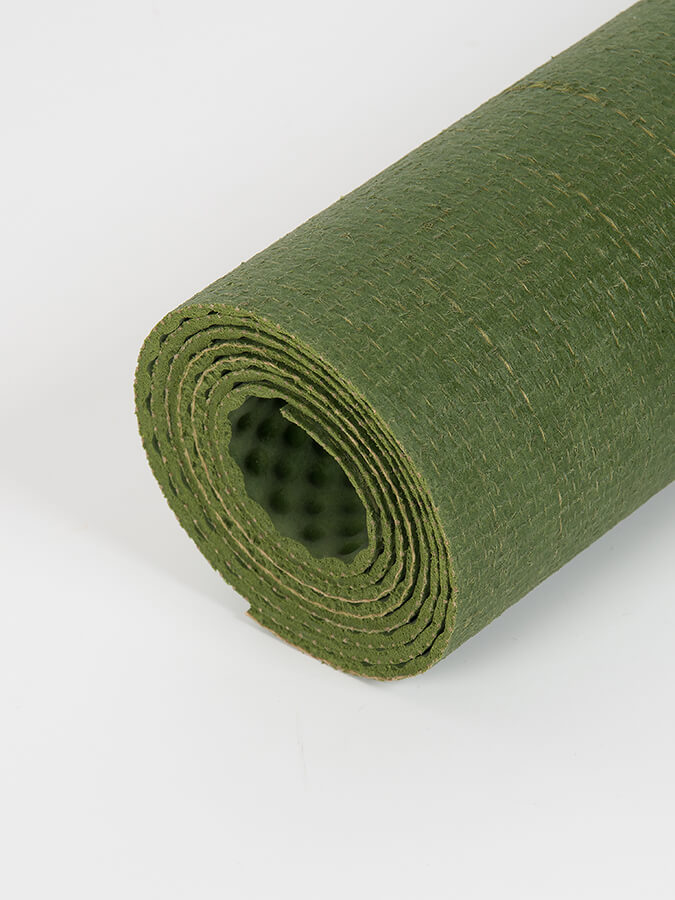 Standard Jute Yoga Mat 4mm Natural Rubber