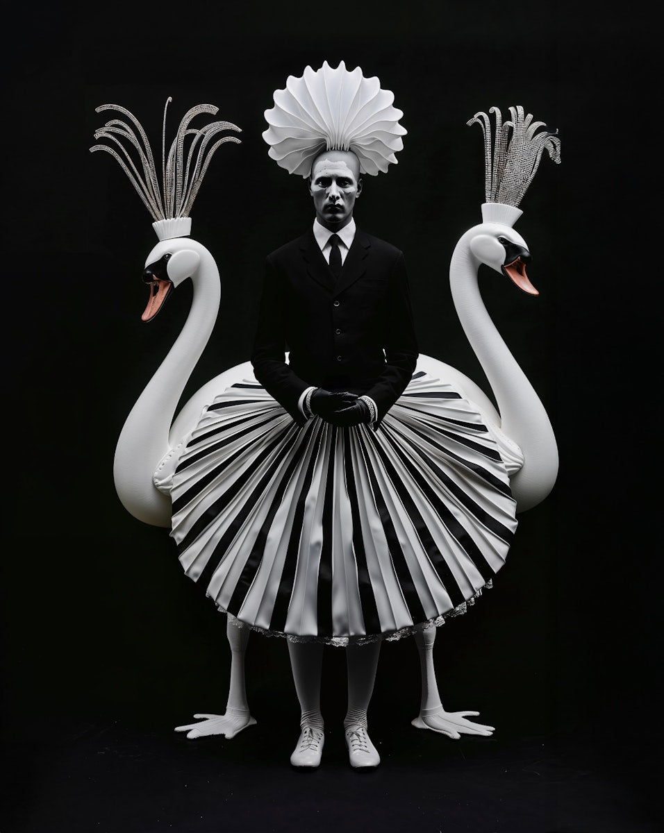 Glitches and Glory Digital Art Print