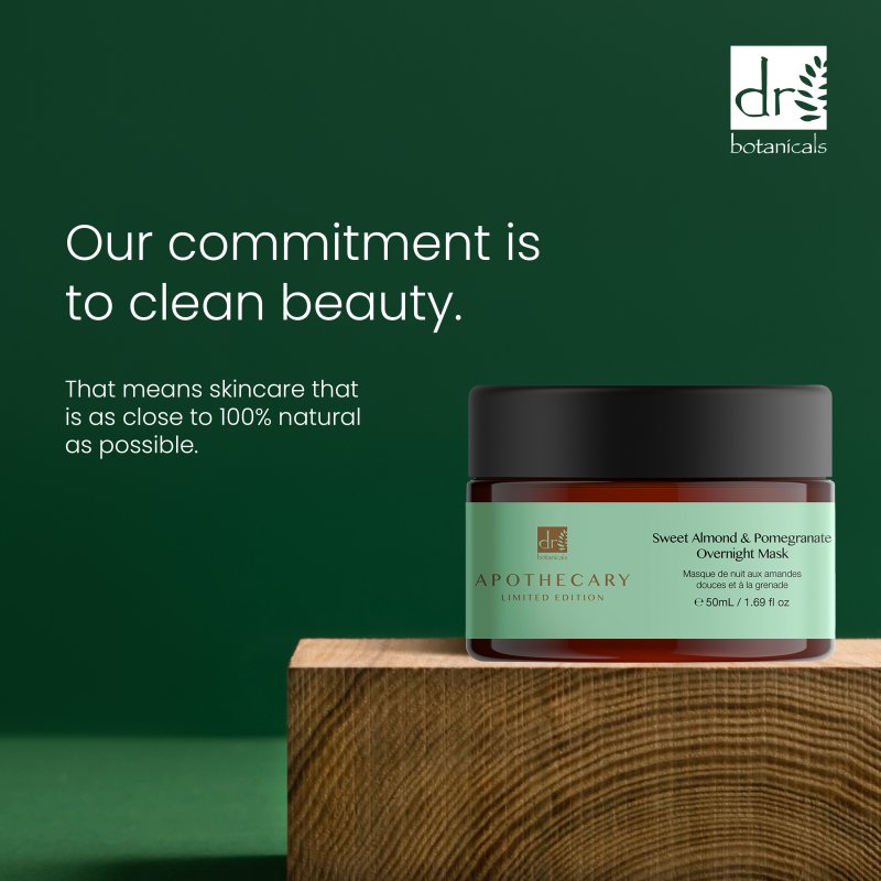 Sweet Almond and Pomegranate Overnight Mask 50ml