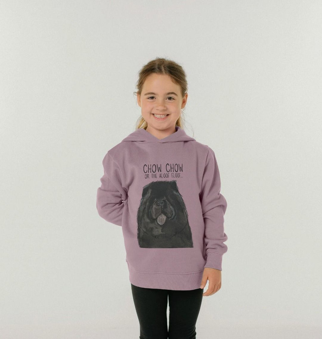 Cozy Black Chow Chow Child's Hoodie