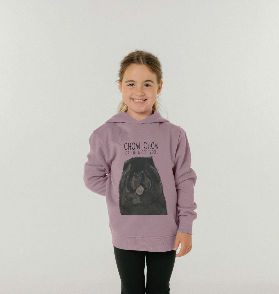 Cozy Black Chow Chow Child's Hoodie