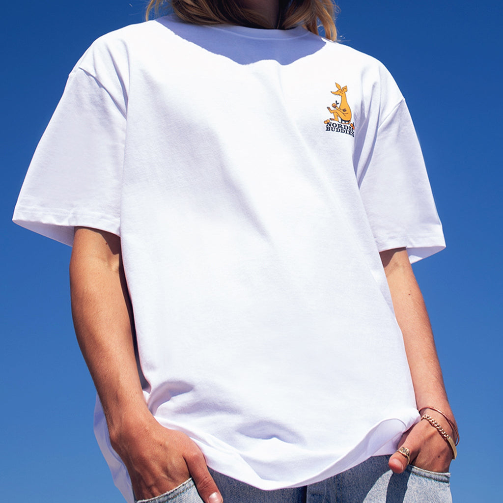 Official Moomin Product by Nordicbuddies - Unisex Organic Cotton 240gsm T-Shirt by Moomin by NordicBuddies at www.brixbailey.com
