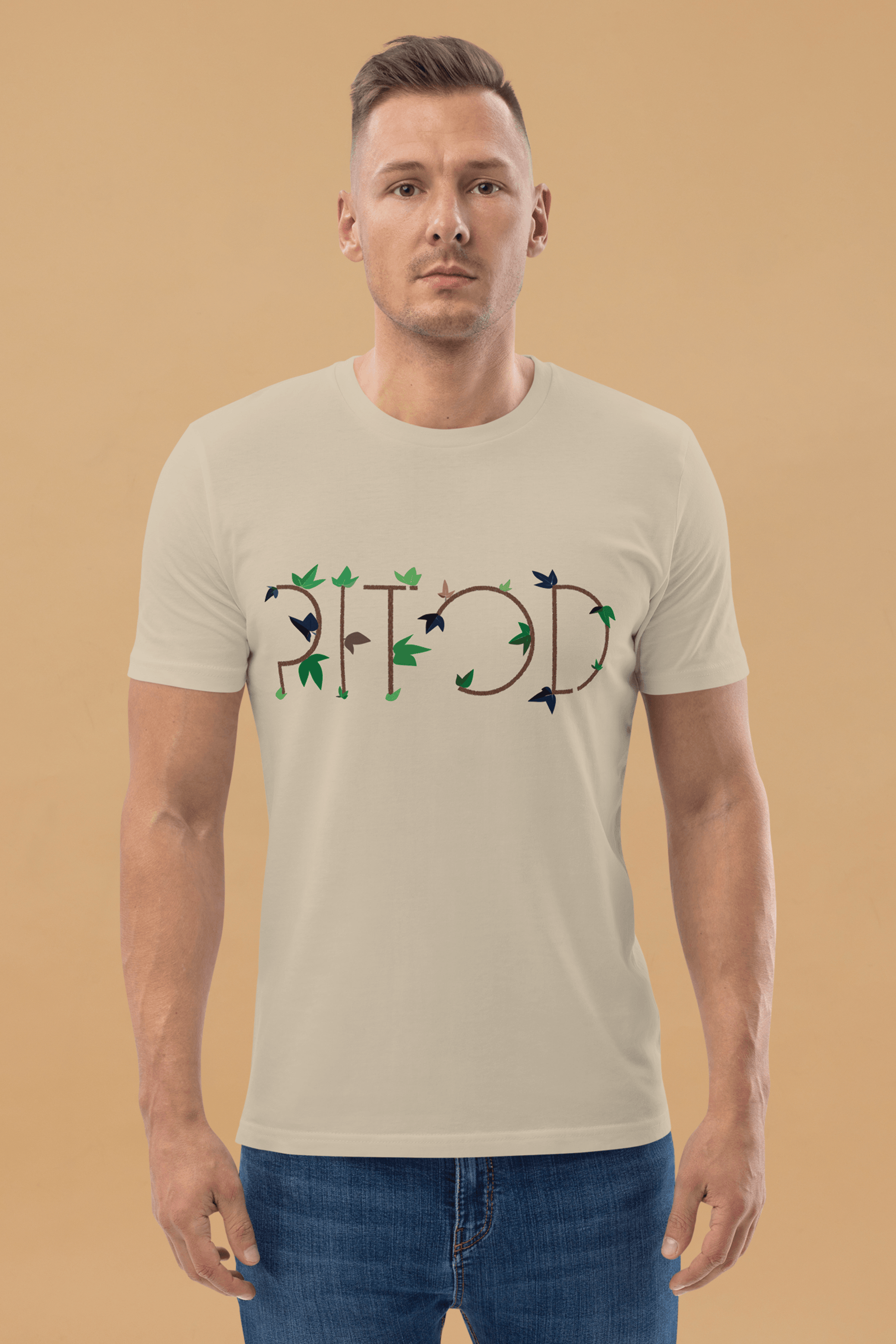 Rainforest Pitod T-Shirt in Desert Dust