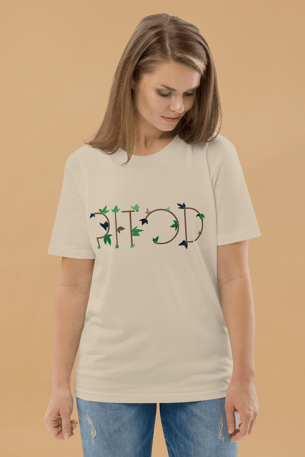 Rainforest Pitod T-Shirt in Desert Dust