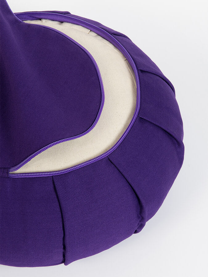 Organic Cotton Round Lotus Zafu Buckwheat Meditation Cushion
