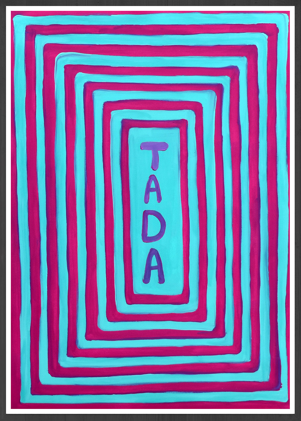 Tada Unusual Artwork Quirky Print