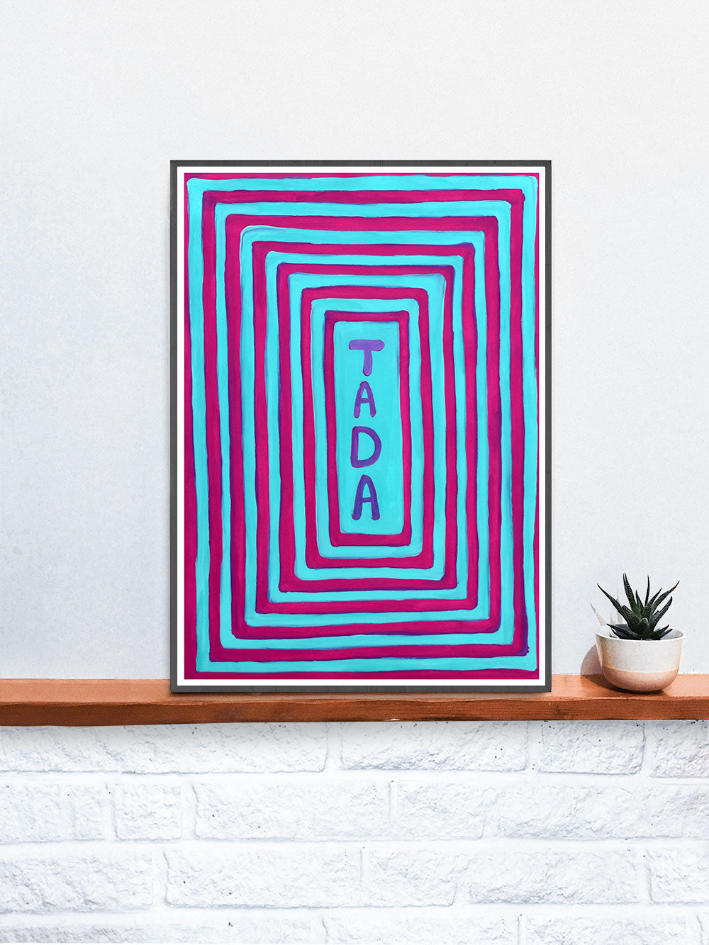 Tada Unusual Artwork Quirky Print
