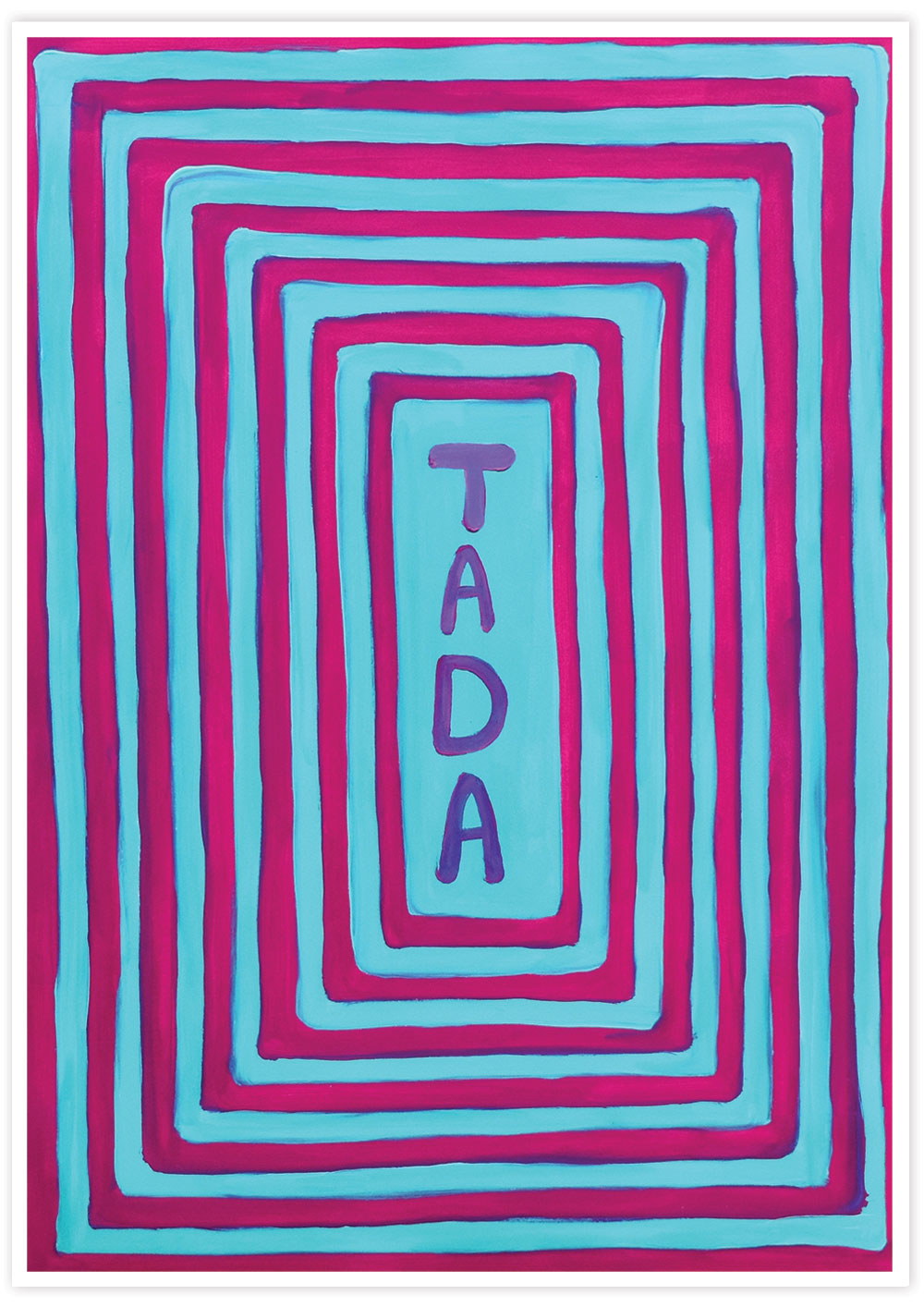 Tada Unusual Artwork Quirky Print