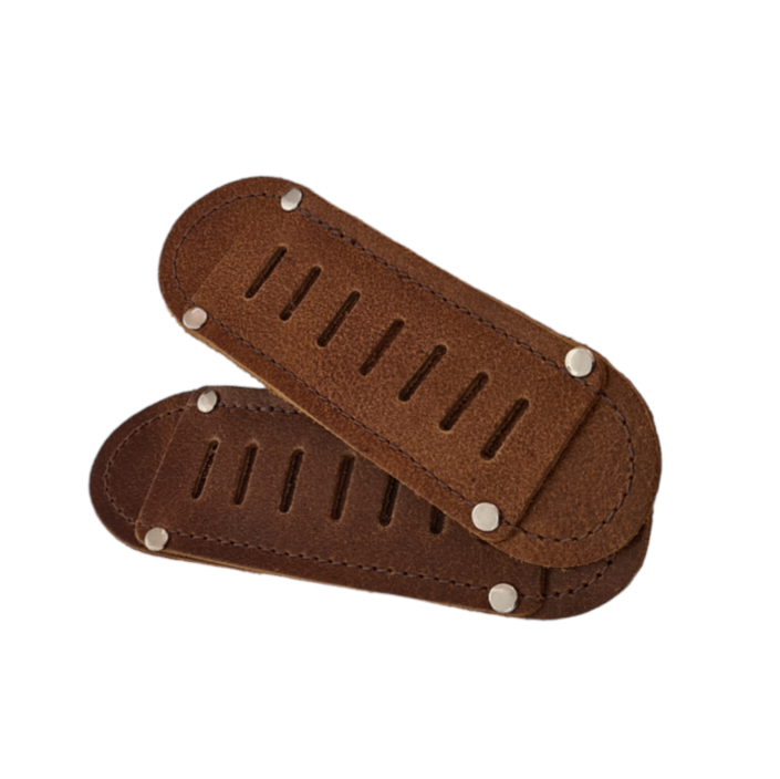 Men's Tan Leather Backpack Handmade in England