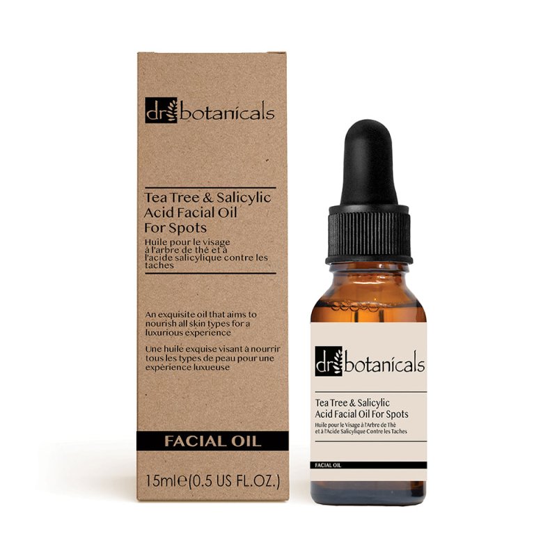 Tea Tree and Salicylic Acid Facial Oil for Spots