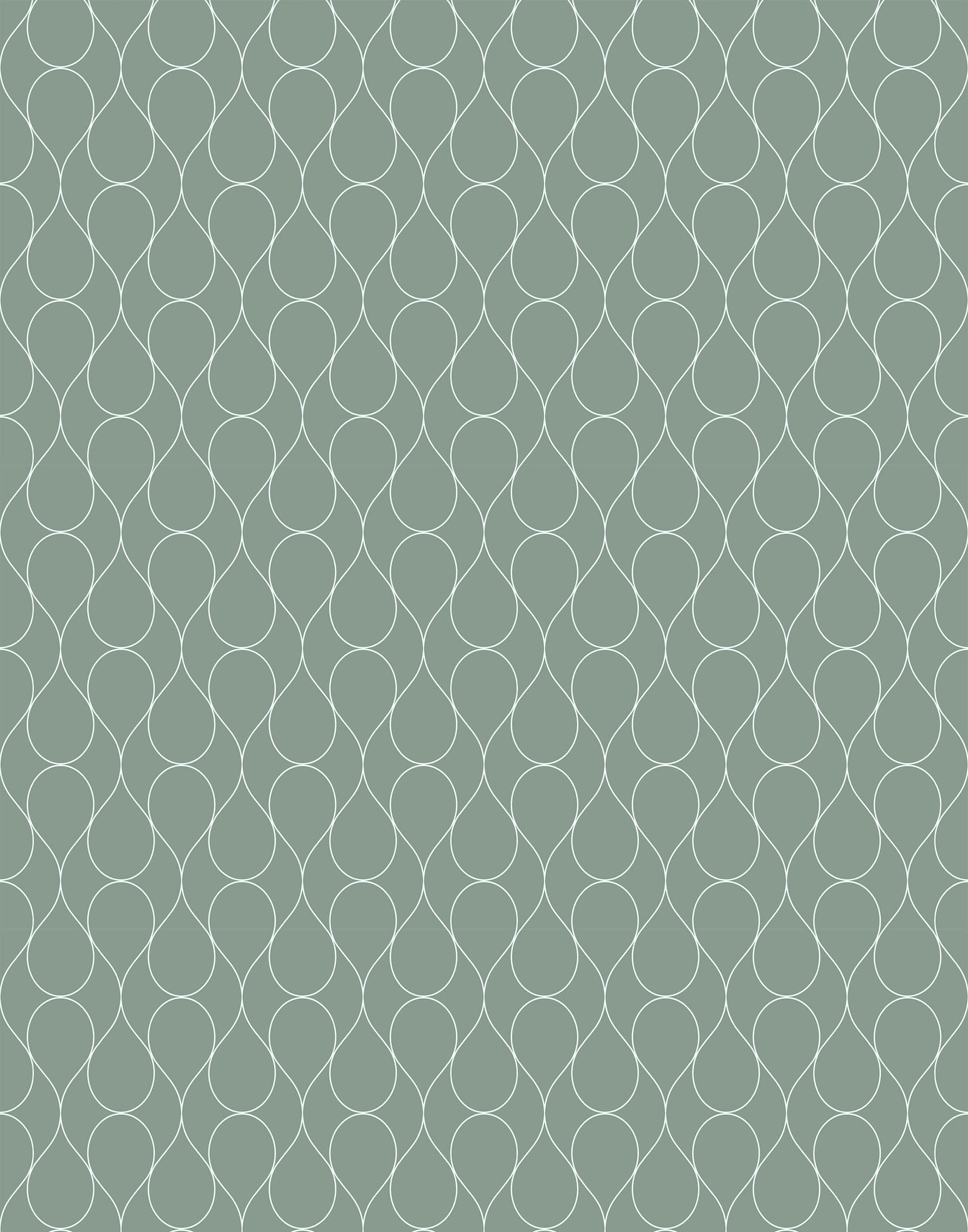 Drip Geometric Teardrop Wallpaper