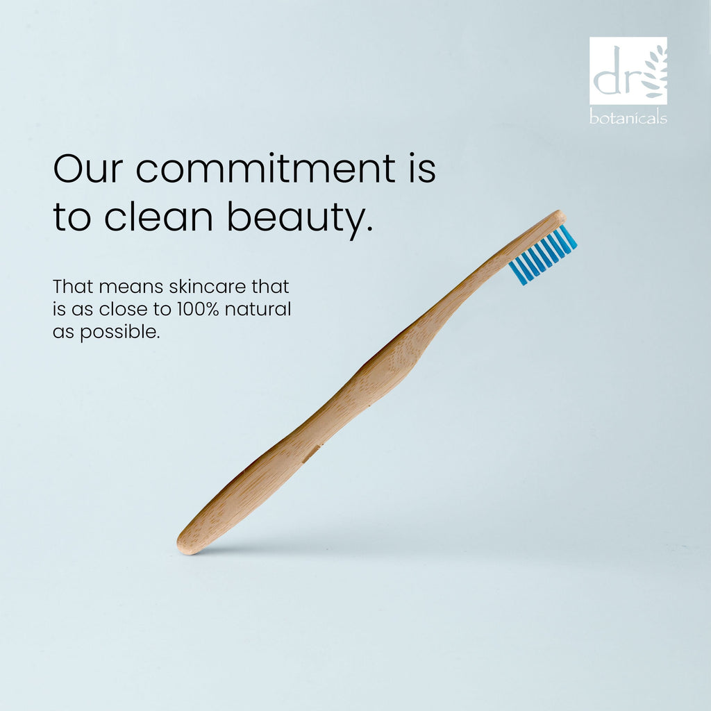 Bamboo Toothbrush Blue Twin Pack