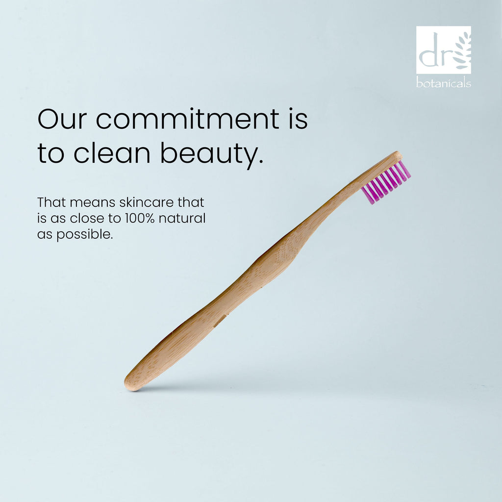 Bamboo Toothbrush Purple Twin Pack