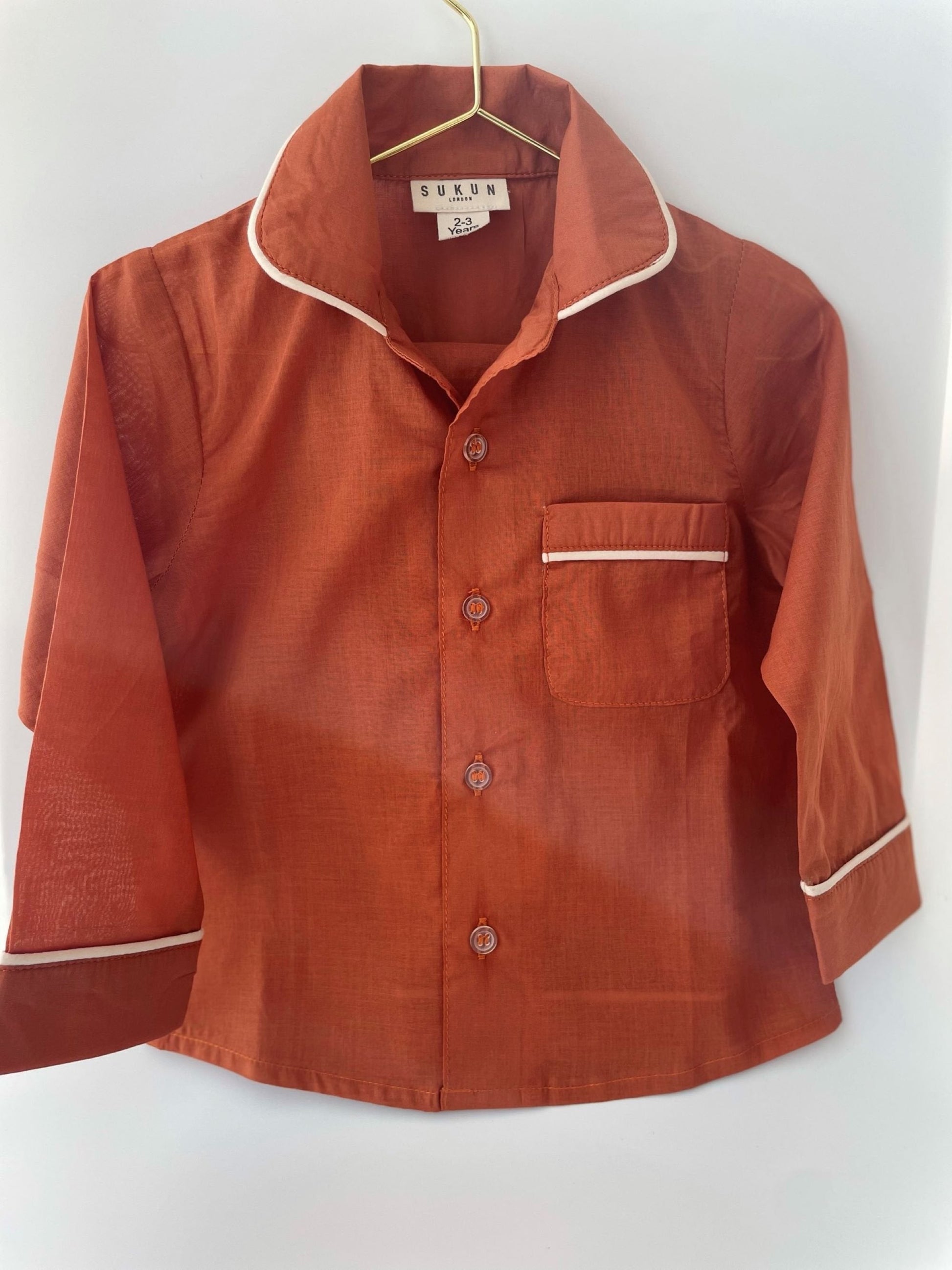 Butterscotch Cotton Lawn Pyjama Set