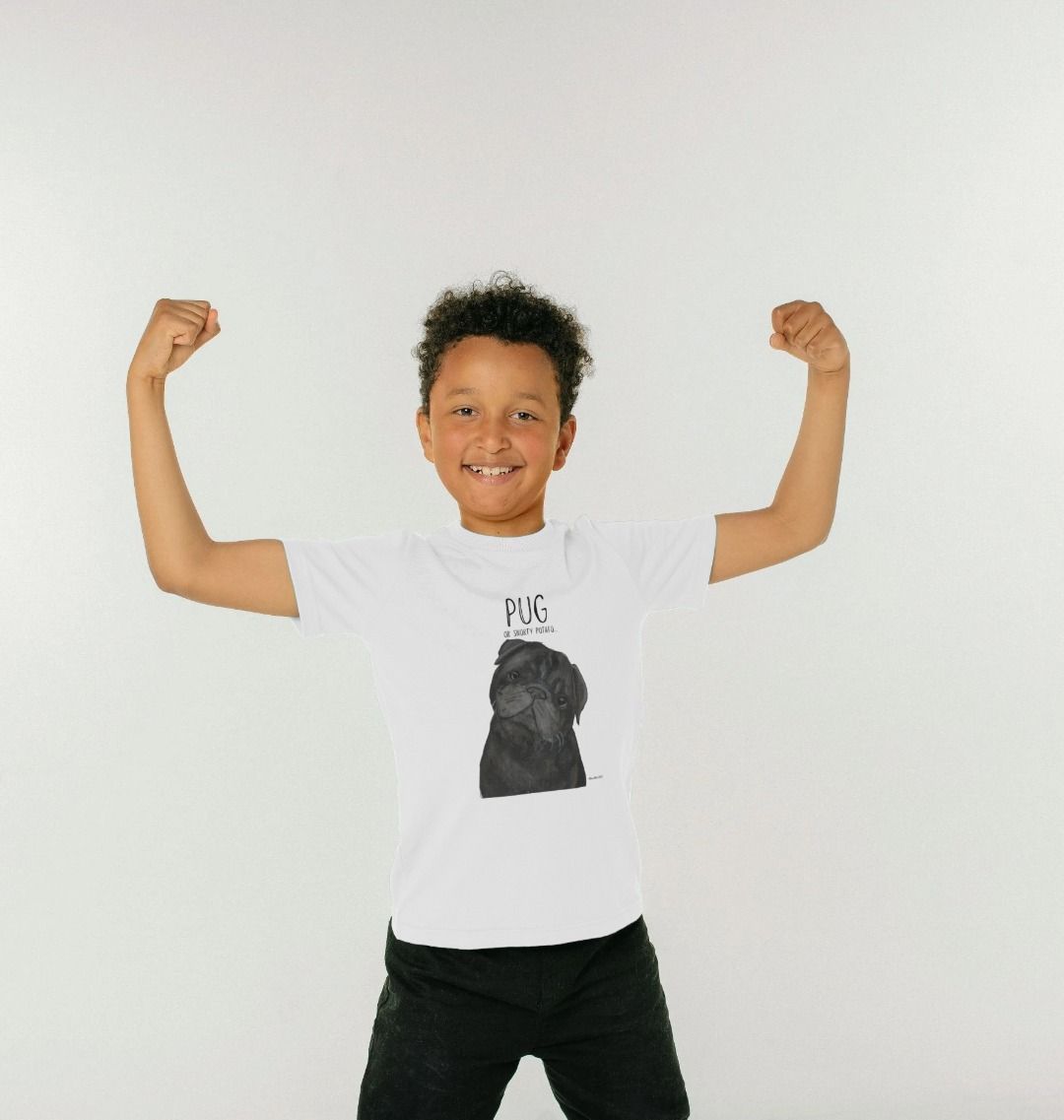 Pug Life Kids Tee Snorts Snoozes and Style