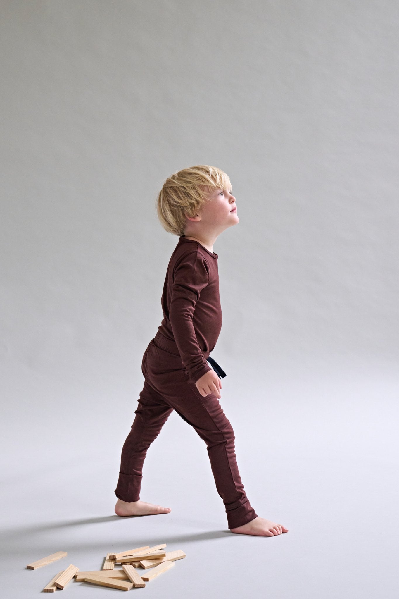 The 24 Hour Trouser in Chocolate Brown