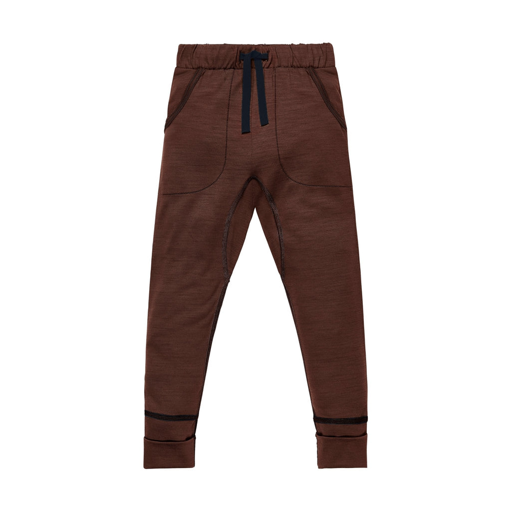 The 24 Hour Trouser in Chocolate Brown