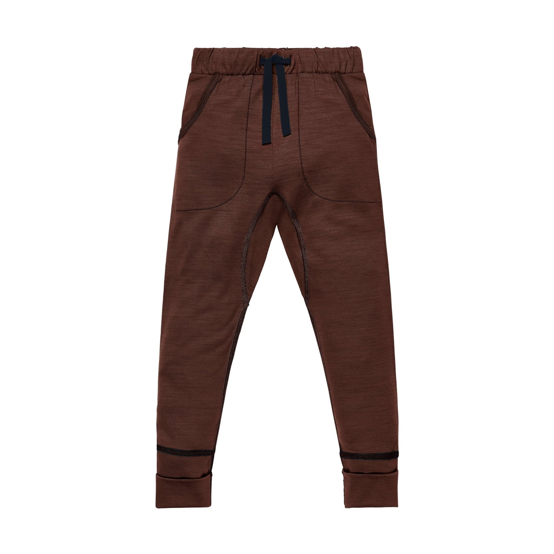 The 24 Hour Trouser in Chocolate Brown