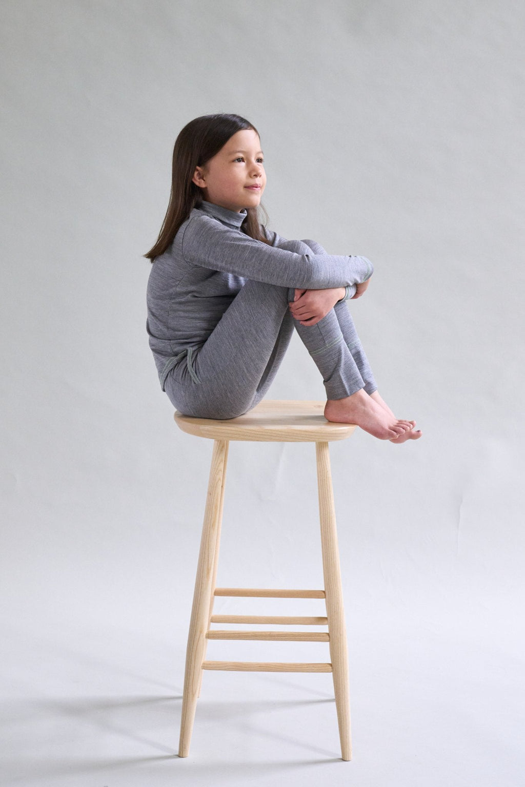 The 24 Hour Trouser in Grey Marle