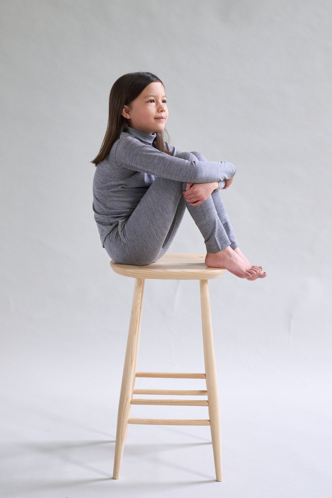 The 24 Hour Trouser in Grey Marle