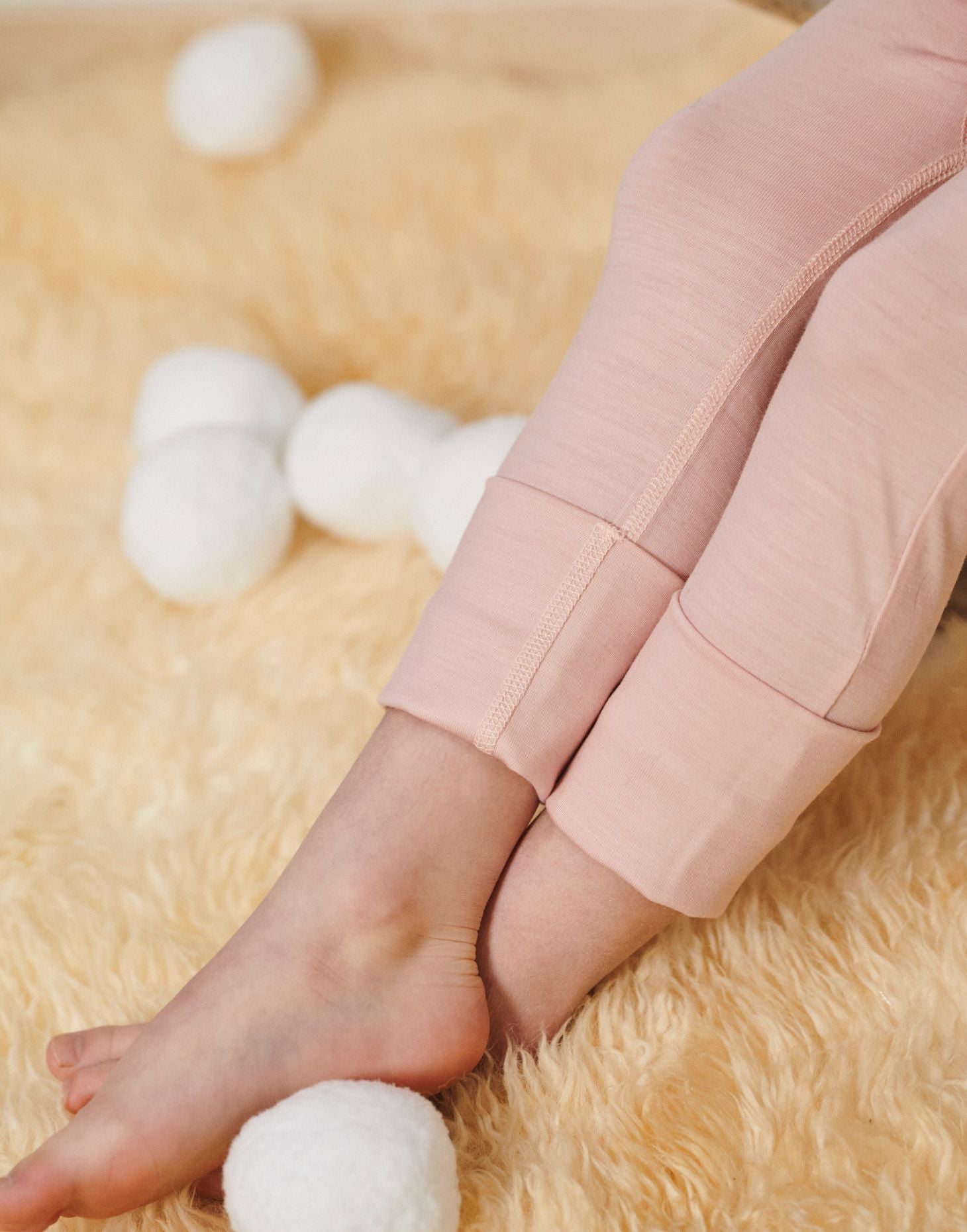 The 24 Hour Trouser in Pink Peach Blossom