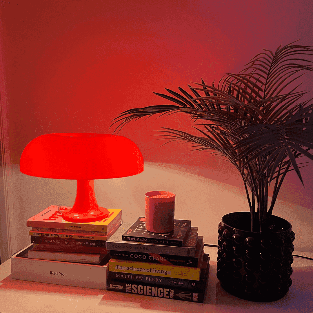 Ambient Mushroom Desk Lamp with Warm and Cool Light Modes