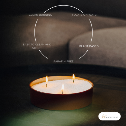 Luxurious Reusable Candle Dust – Elegant & Eco-Friendly Decor by Candledust at www.brixbailey.com