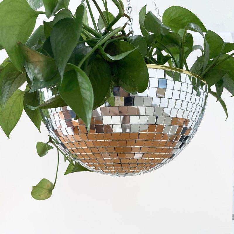 Disco Ball Planter