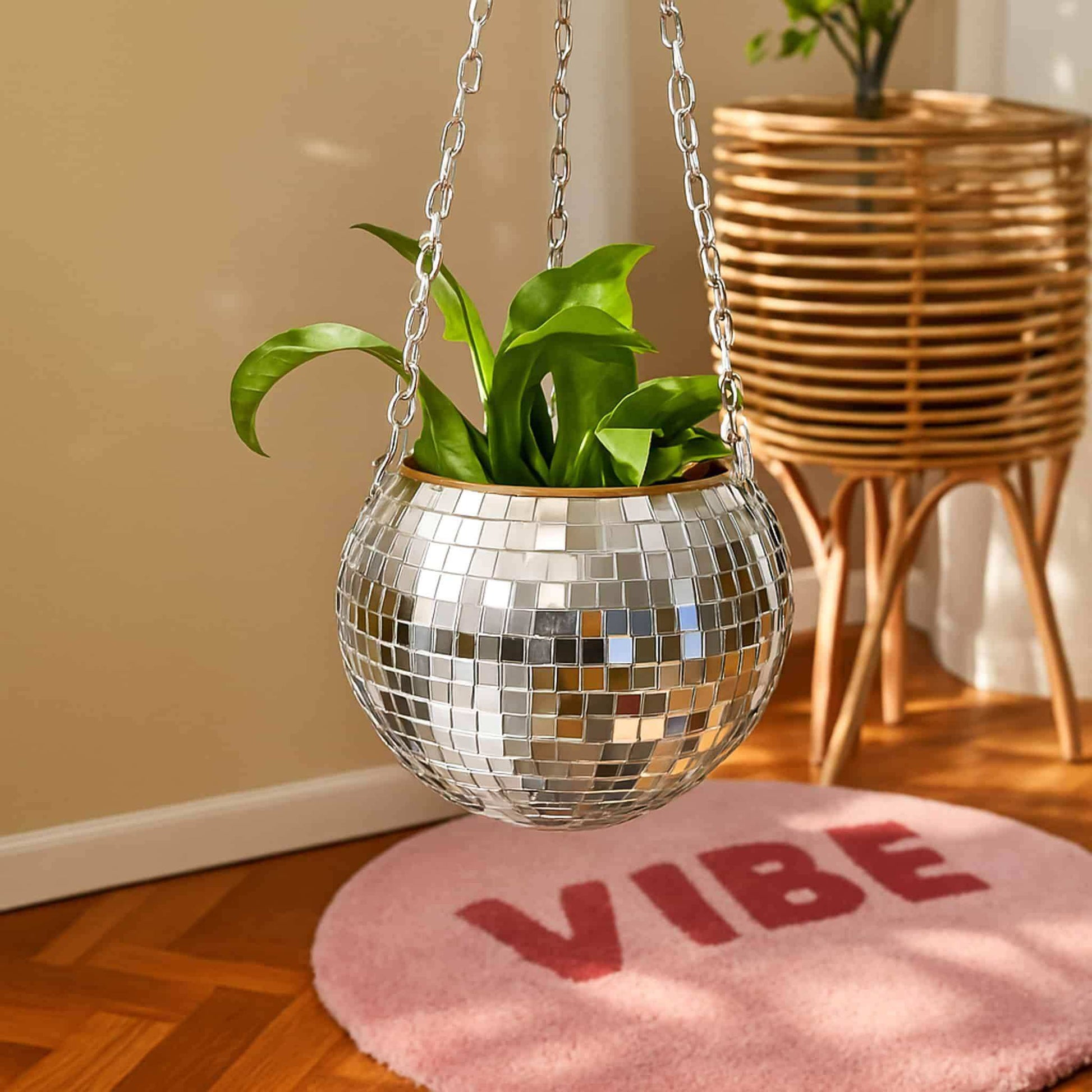 Disco Ball Planter