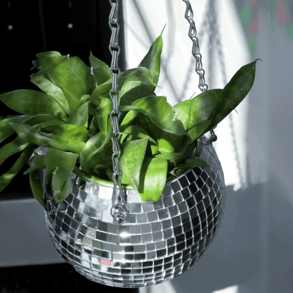 Disco Ball Planter