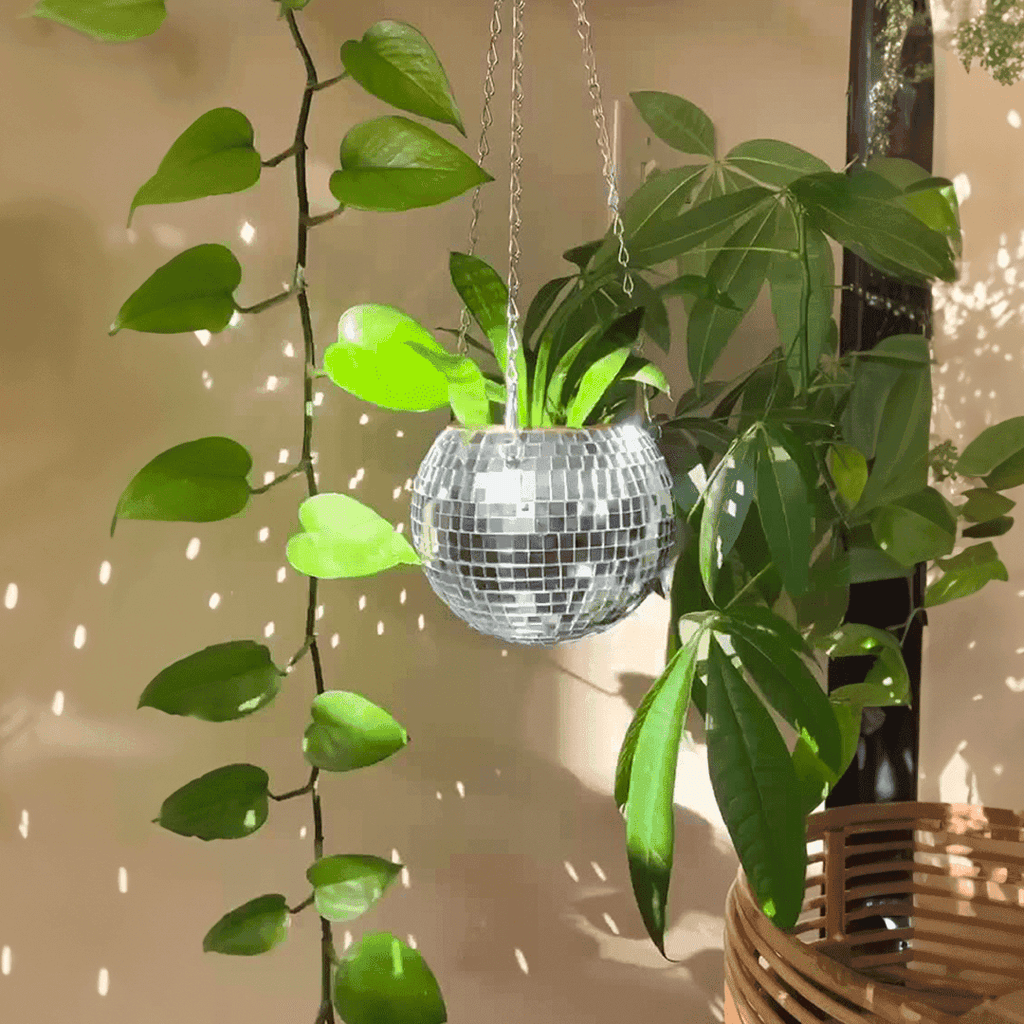 Disco Ball Planter