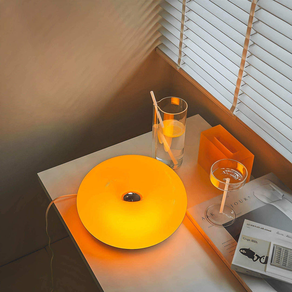 The Donut Ambient Orange Lamp
