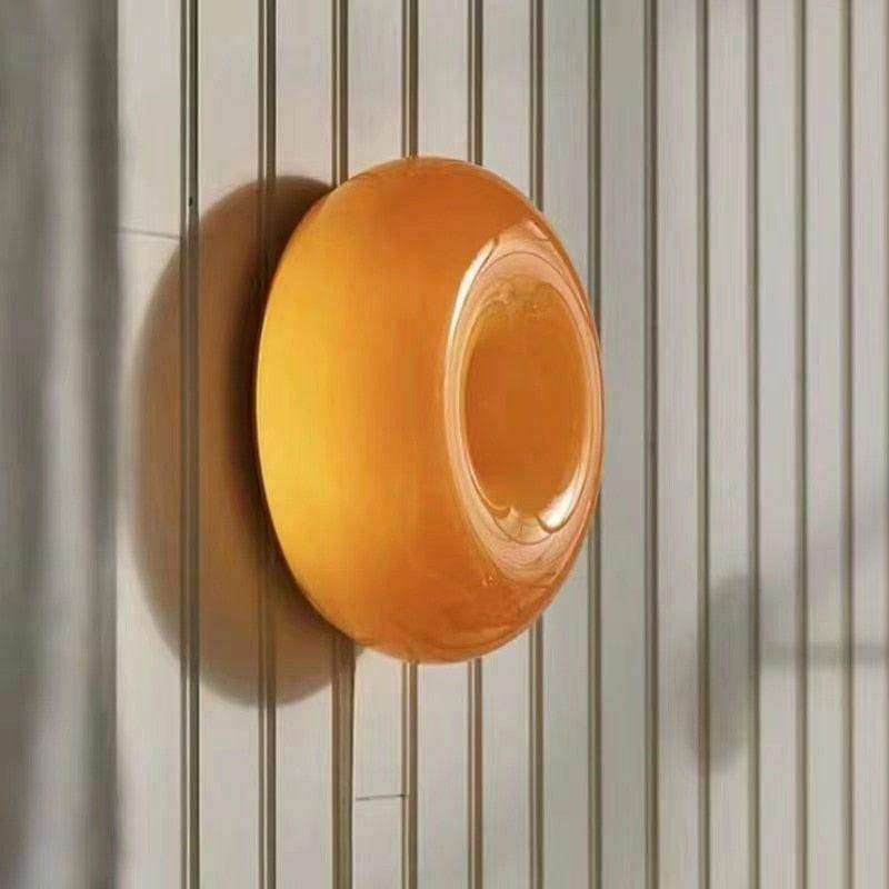 The Donut Ambient Orange Lamp