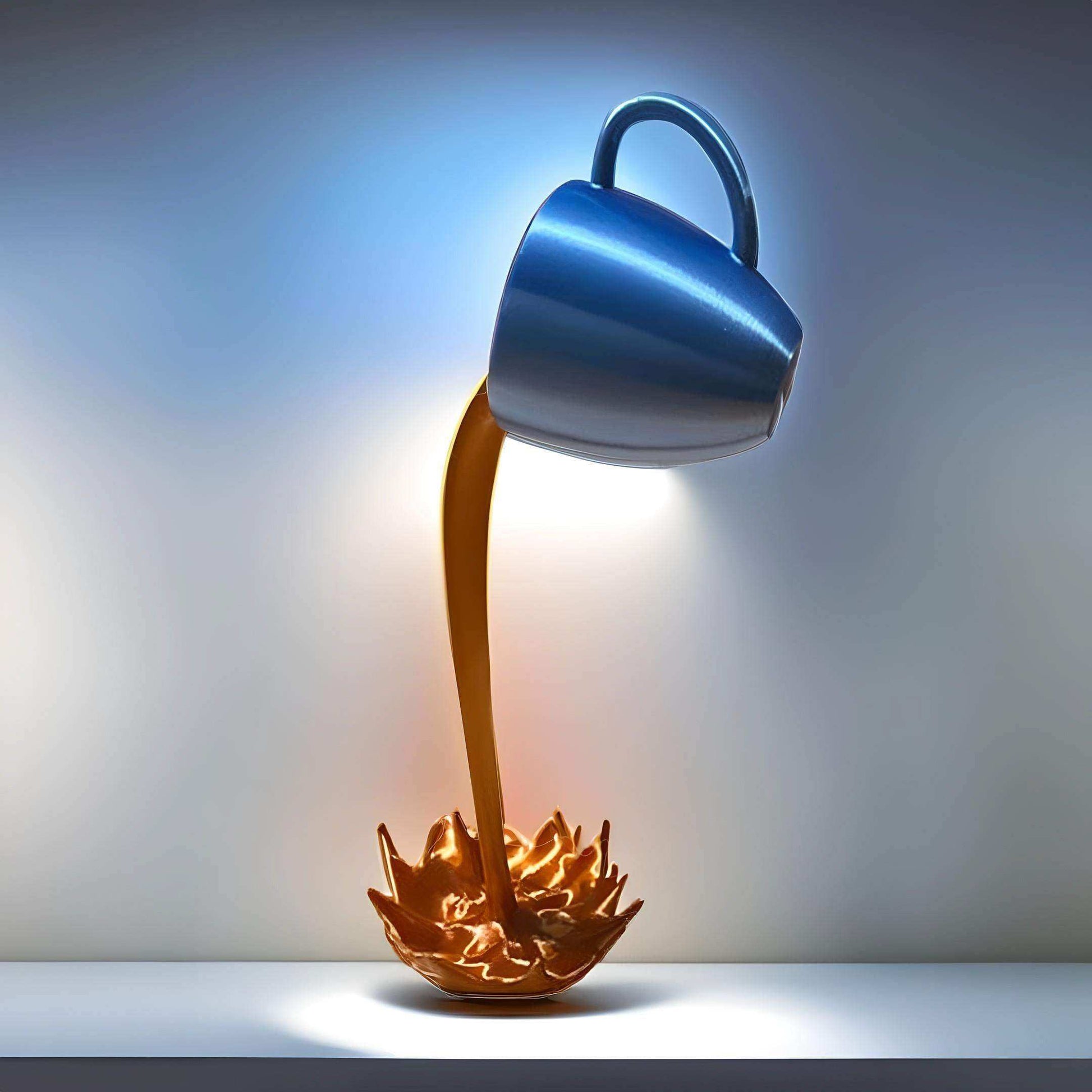 Dripping Coffee Sculpture