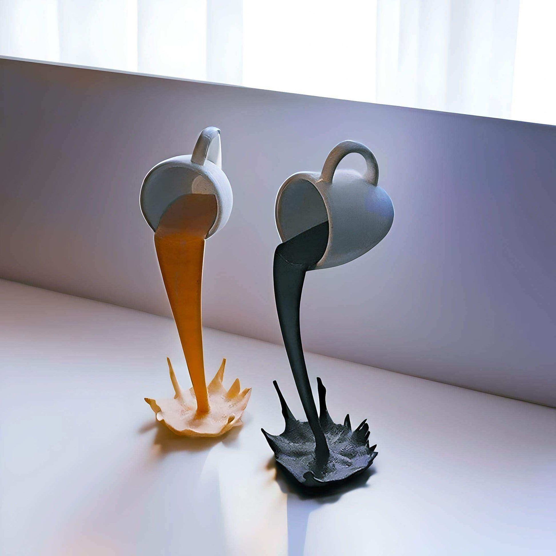 Dripping Coffee Sculpture