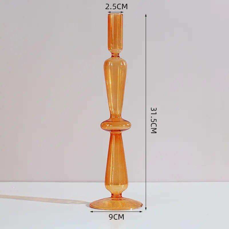 Glass Candle Holder