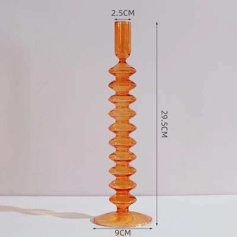 Glass Candle Holder
