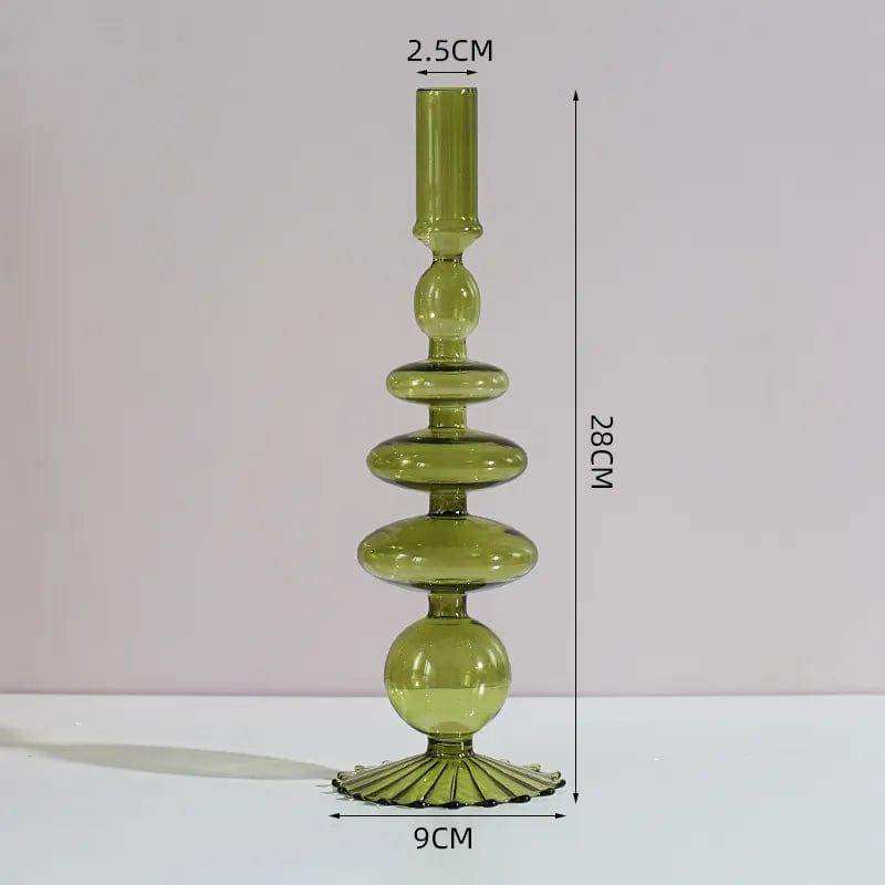 Glass Candle Holder