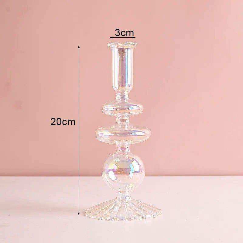 Glass Candle Holder