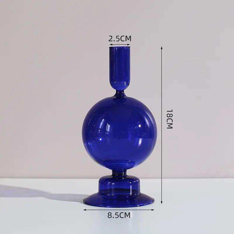 Glass Candle Holder
