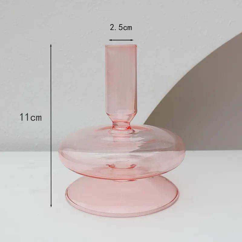 Glass Candle Holder