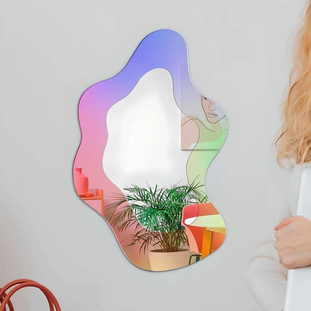 Irregular Holographic Acrylic Mirror