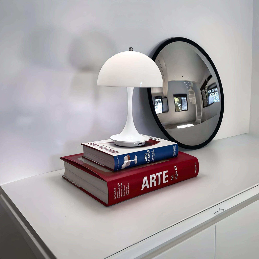 Luna Mushroom Desk Lamp with Adjustable Color Temperature