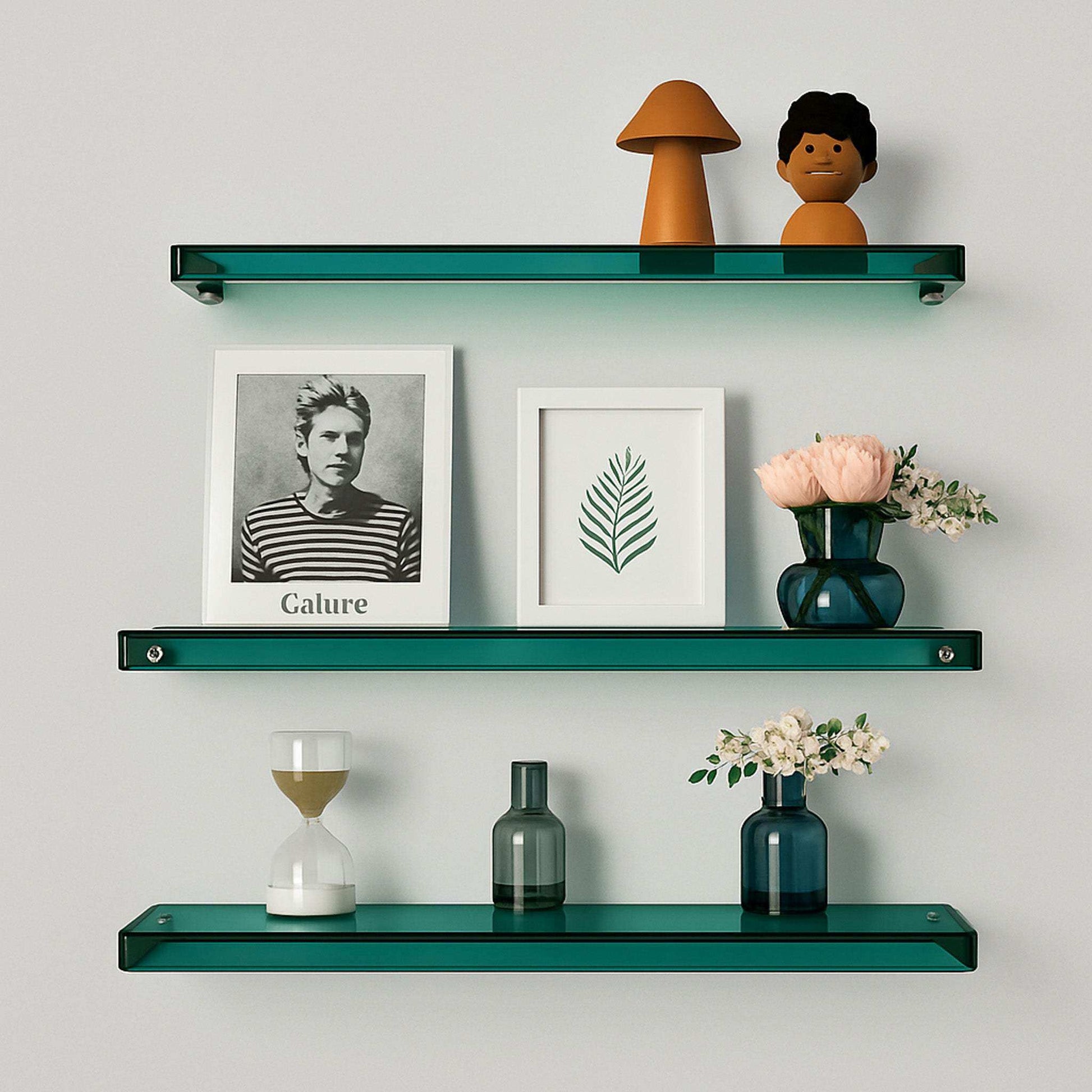 Minimal Acrylic Shelf in 4 Colors and 3 Sizes