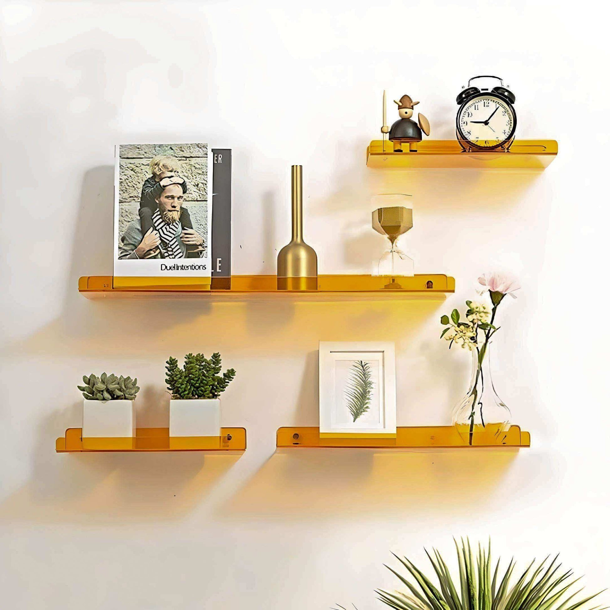 Minimal Acrylic Shelf in 4 Colors and 3 Sizes