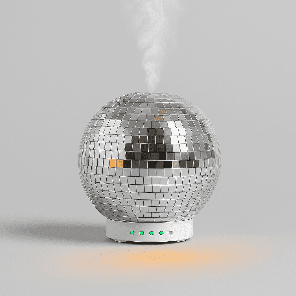 Rotating Disco Ball Diffuser