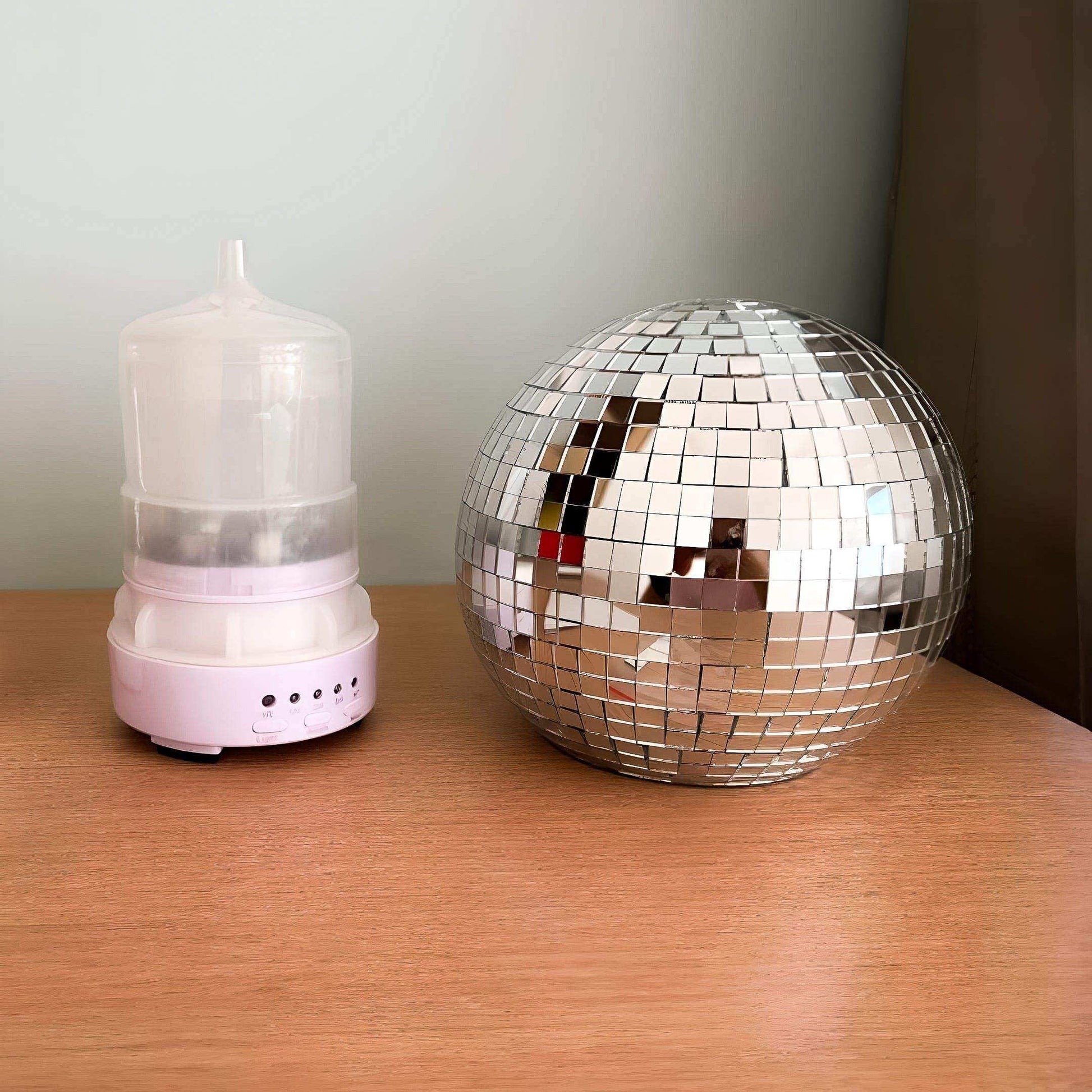 Rotating Disco Ball Diffuser