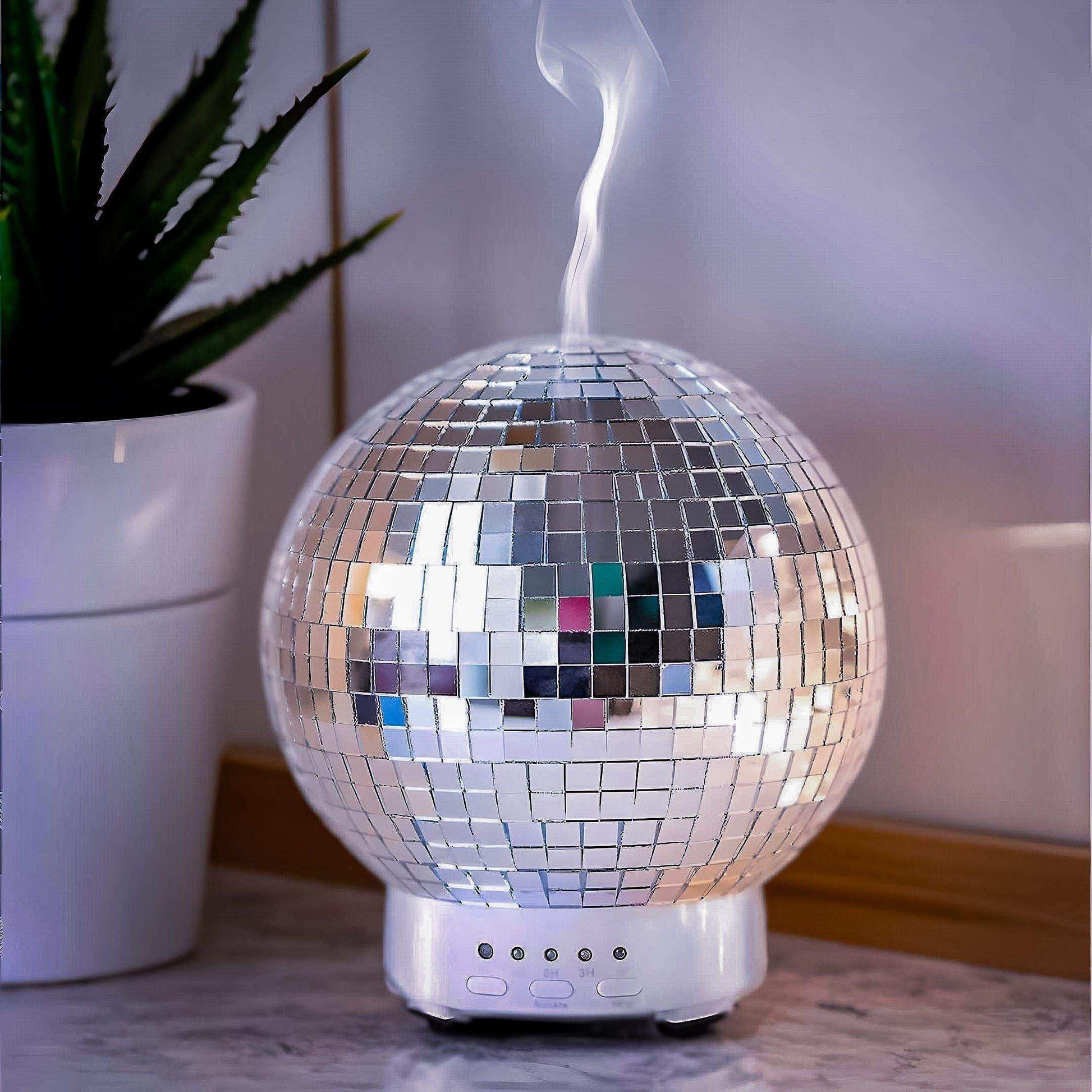Rotating Disco Ball Diffuser