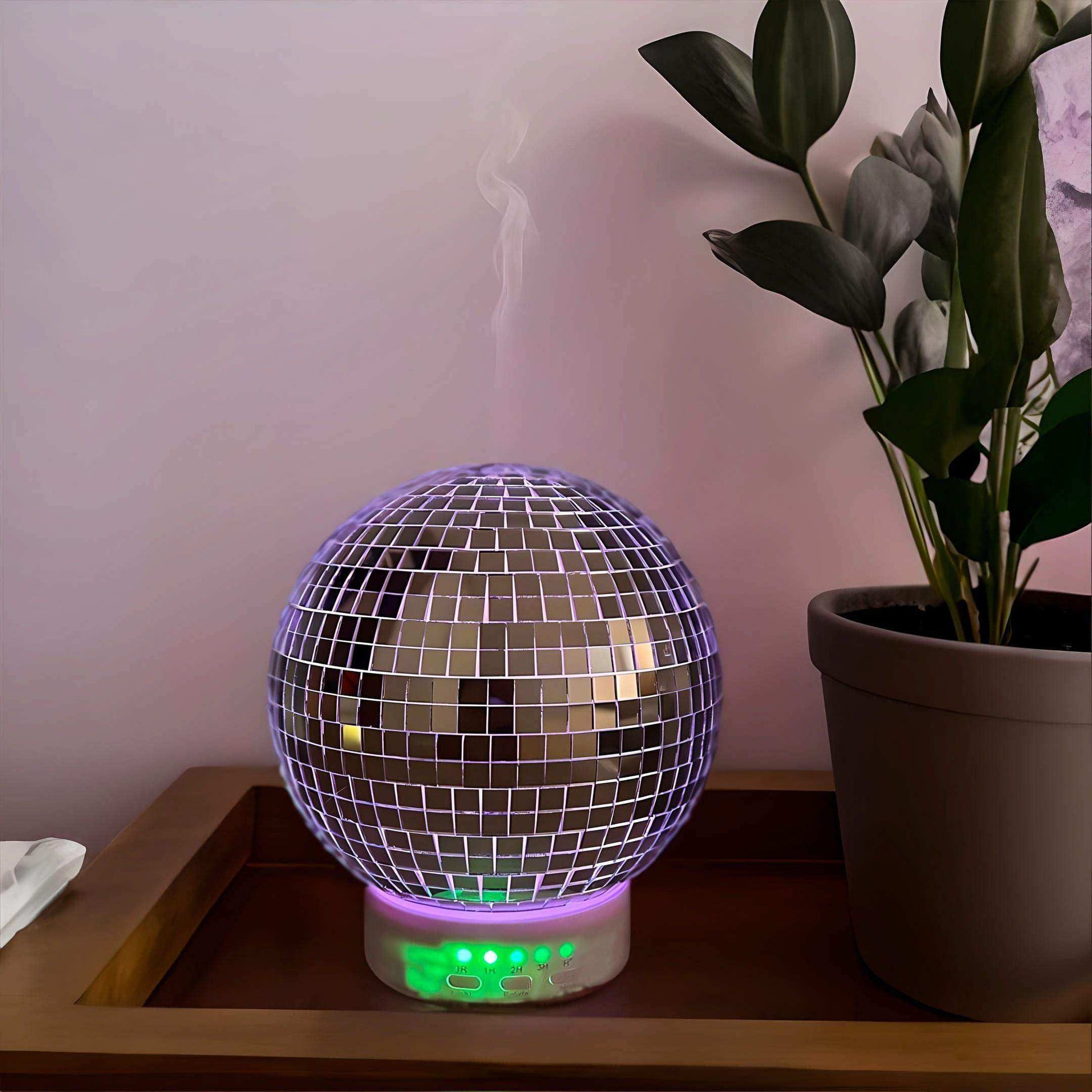 Rotating Disco Ball Diffuser